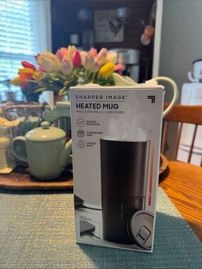 ⚡️Sharper Image Heated Mug - New in box